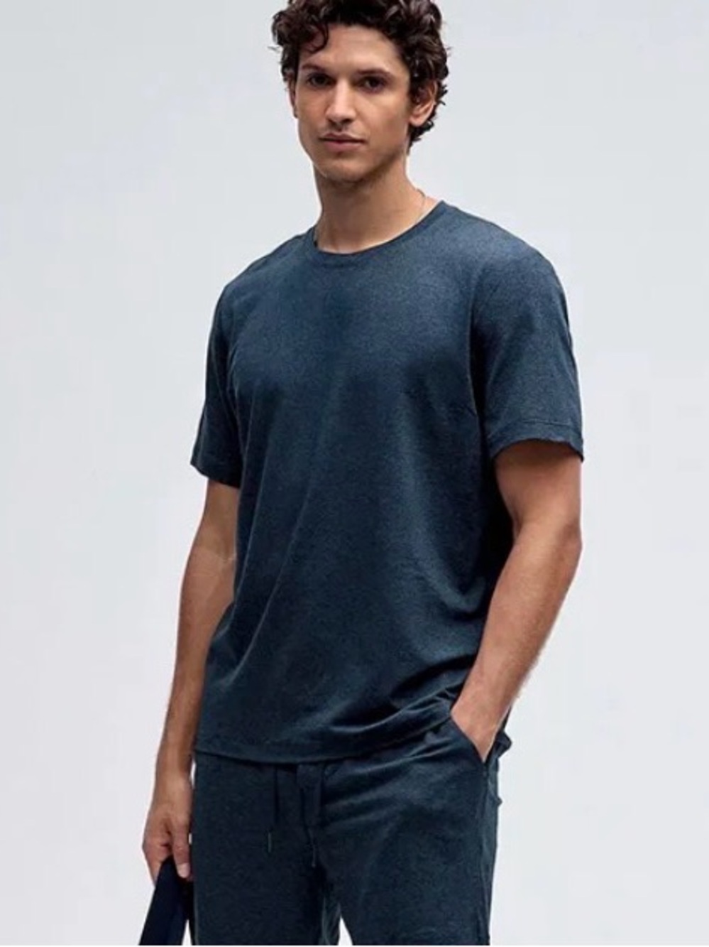 Lululemon Men’s Tee - Heather Navy